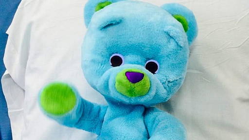 A Robotic Bear “Huggable” Entertains And Helps Hospitalized Children