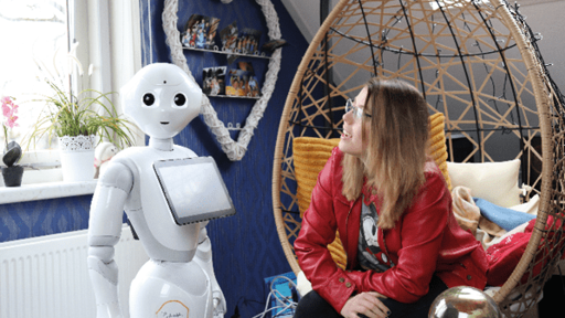 ‘Robots helpen mensen hun eigen leven te blijven leven’